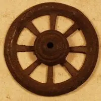 Bub Original Car Wheel With Hub 1 In. Od 1