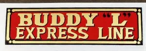 Buddy L Express Line Decal Toy Truck Decal. 1