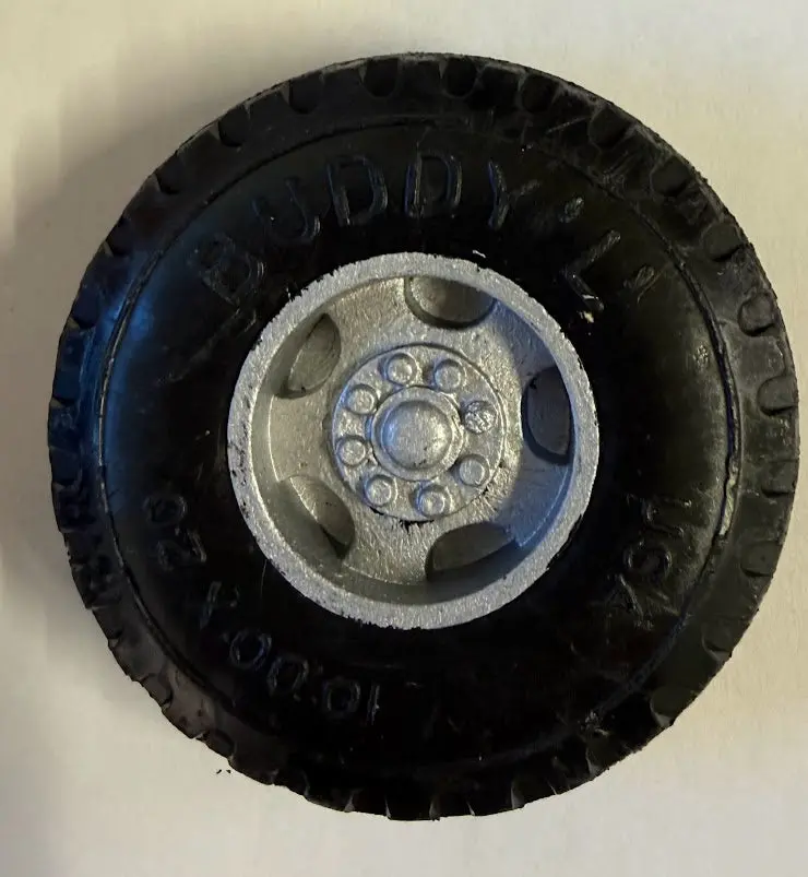 Buddy L Plastic Wheel Od Is 2-3/8 In. 1