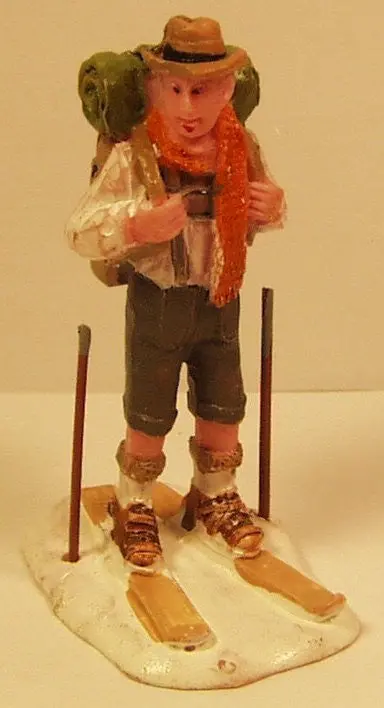 Camper On Skiis 2-3/4 In. Train Figure : 1