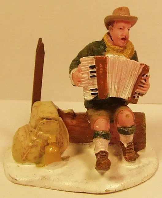 Camper Playing Accordian 2-1/4 In. Train Figures : 1