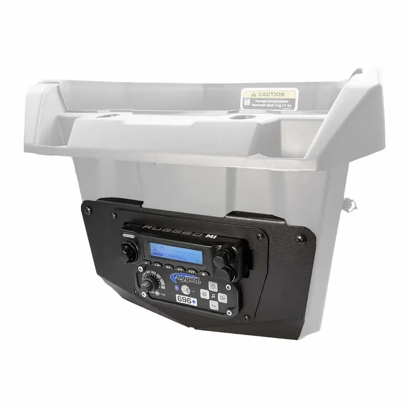 Can-Am Commander / Late Model Maverick – Complete Communication Kit With Bluetooth Intercom And 2-Way Radio (Glove Box Mount) 1