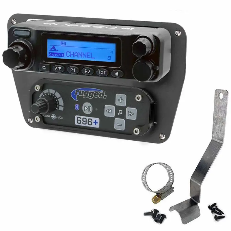 Can-Am Commander / Maverick – Complete Communication Kit With Bluetooth Intercom And 2-Way Radio (Dash Mount) 1