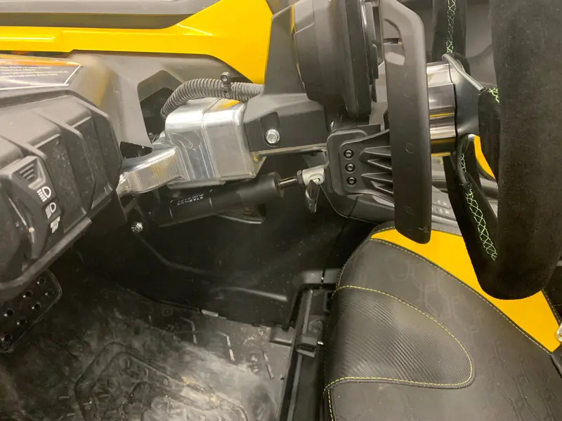 Can-Am Maverick R 2:1 Steering Quickener - Stock Steering Wheel 1