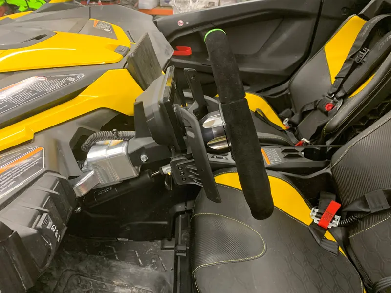 Can-Am Maverick R 2:1 Steering Quickener - Stock Steering Wheel 2