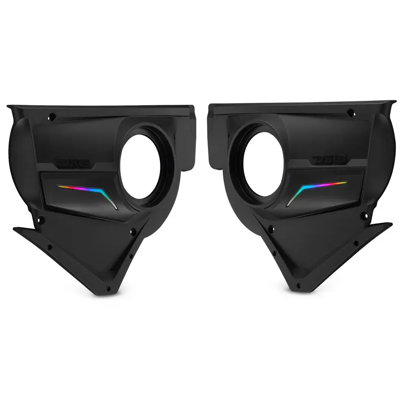 Can-Am Maverick X3 Front Door Speaker Panels With Digital Led Lighting 1