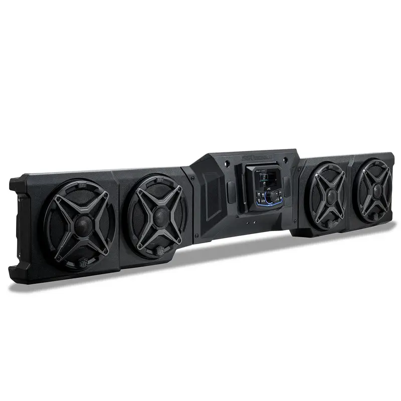 Canam Defender | 2018-2026 Hd10 & 2026 Hd11 | Plug-&-Play 4-Speaker Overhead Sound Bar W/Jvc Mr305 Bluetooth 1