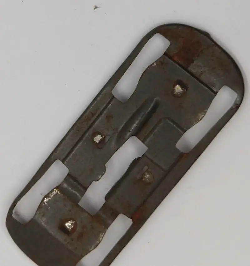 Car Base Plate 3-2/8" X 1-1/4" 1