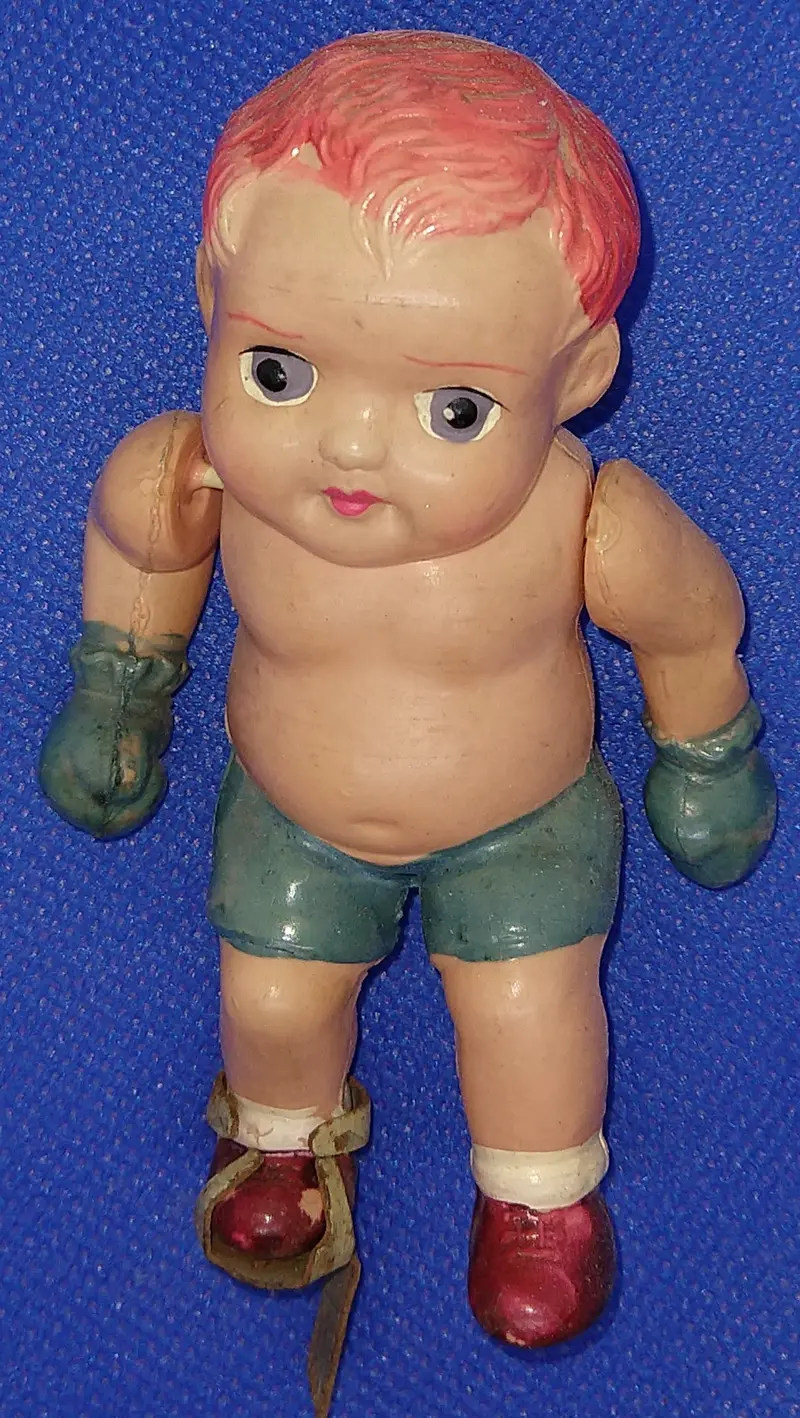 Celluloid Toys Part : Boxing Baby.  Part Only. 1