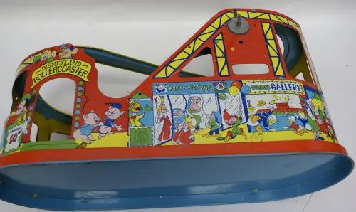 Chein Disney 1950'S Roller Coaster Base. Original Part. 1
