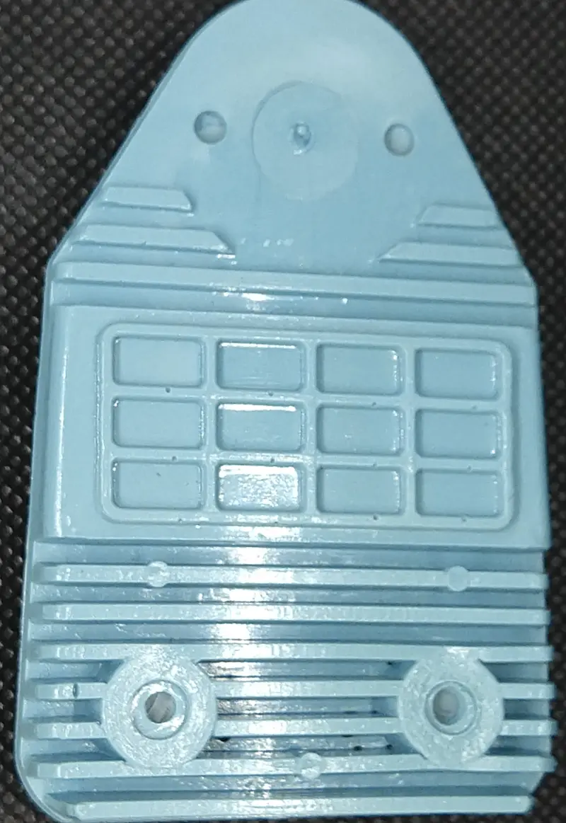 Chest Plate Chief Robot Man Lt. Blue Or Seafoam Blue 1