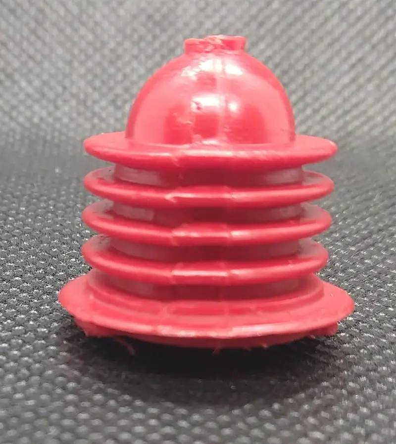Chief Robot Man Vintage Toy Dome. Solid Red Early Version. 1
