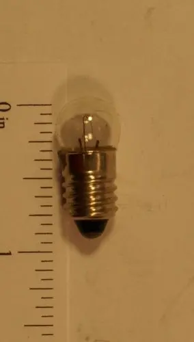 Clear Toy Bulb Screw Type 16V 1
