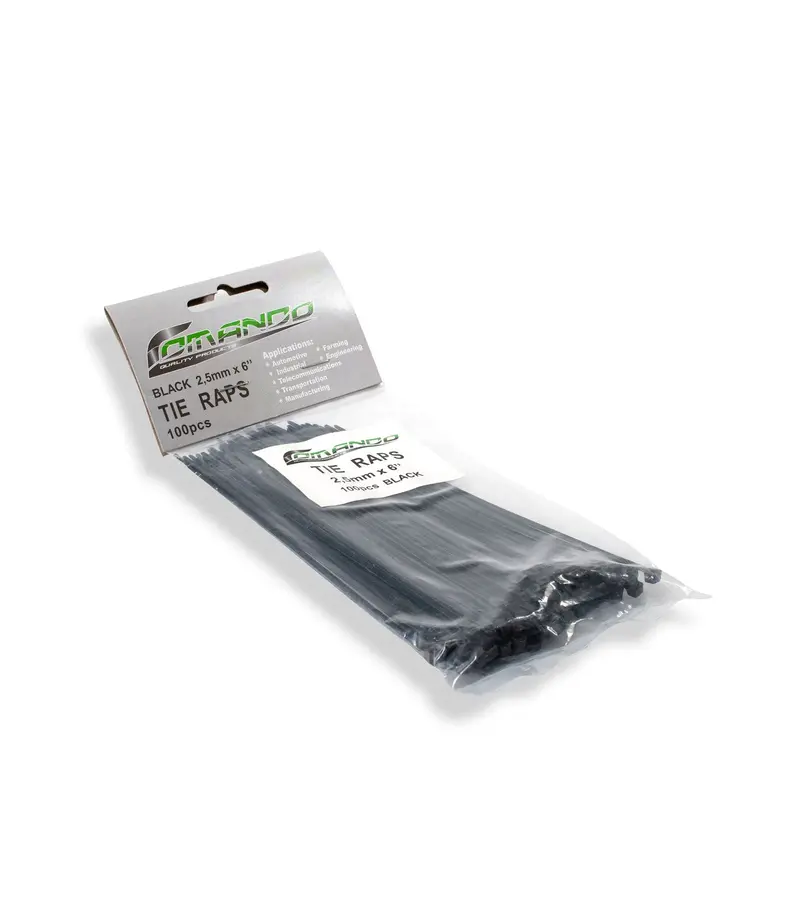 Cm-2.5X6b | Tie Wraps 2.5Mmx6'' 1