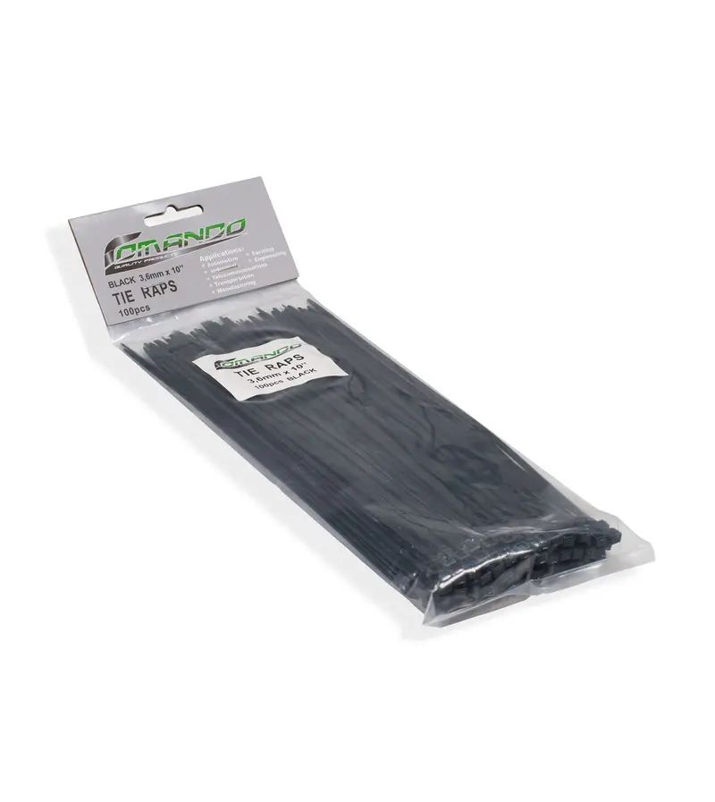 Cm-3.6X10b | Tie Wraps 3.6Mmx10'' 1