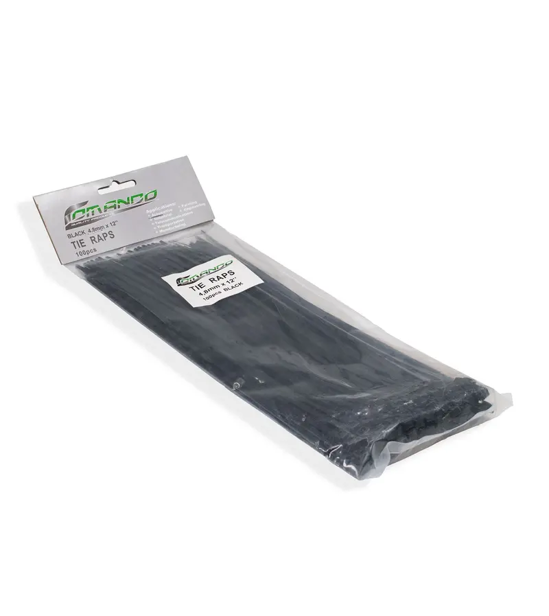 Cm-4.8X12b | Tie Wraps 4.8Mmx12'' 1