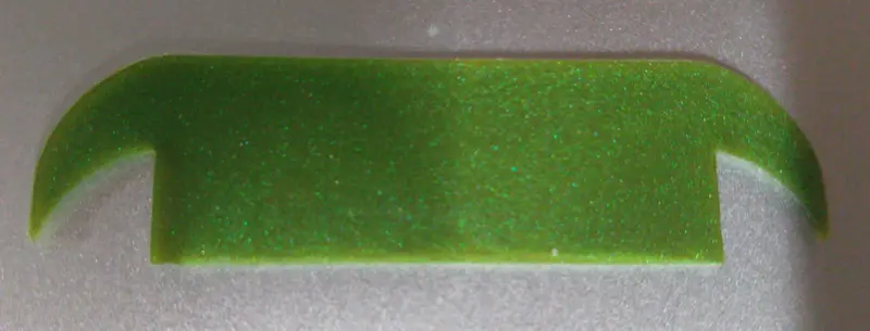 Cox 1/24Th Green Cheetah Front Air Spoiler Metallic Green 1