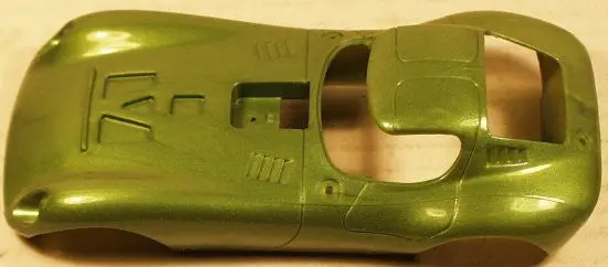 Cox 1/24Th Scale Cheetah Body Metallic Green 1