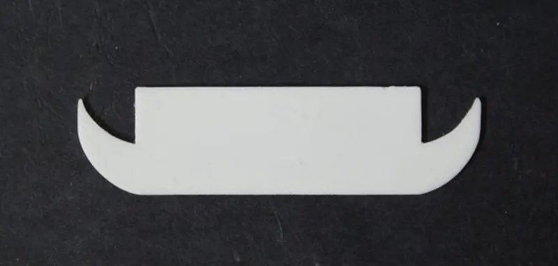Cox 1/24Th Scale Cheetah White Front Air Spoiler 1