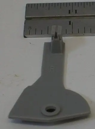 Cox Model P-51 Right Wheel Pan 1