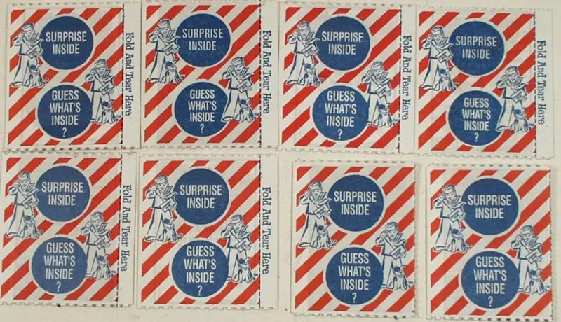 Cracker Jack Lot Of Surprises In Packages 2 Opened 1