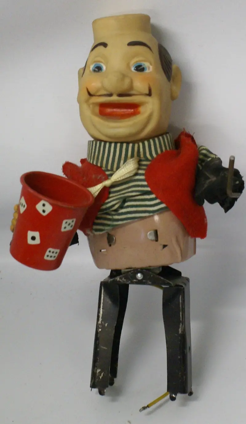 Cragstan Crap Shooting Battery Operated Toy Parts 1
