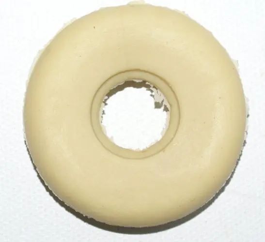 Cream Tire 1-7/8" X 5/8" Fits Hubley Bell Truck. 1