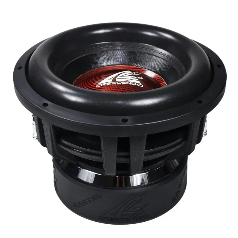 Crescendo Audio Cartel 12" 2000W Rms Subwoofer Dvc 1