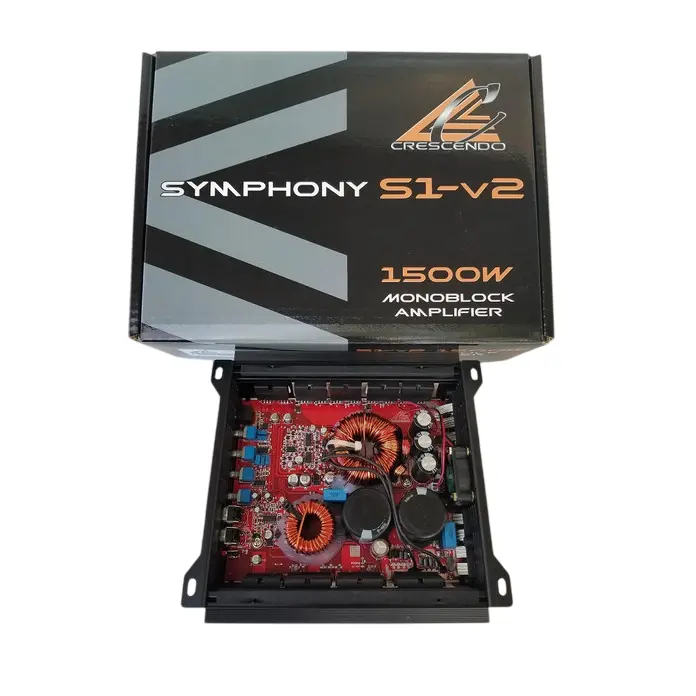 Crescendo Audio Symphony S1 V2 1650W Rms Monoblock Amplifier 1