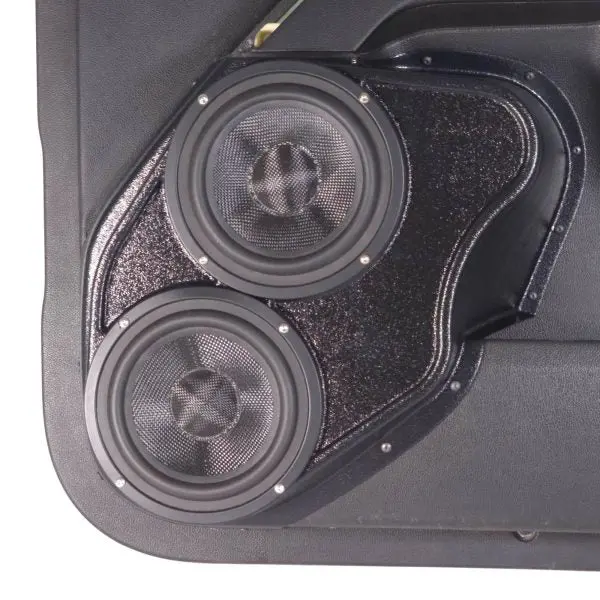 Custom Speaker Pods Dual 6.5″ Front Door Speaker Pods For The 2014-2018 Chevy/Gmc Silverado, Sierra 1