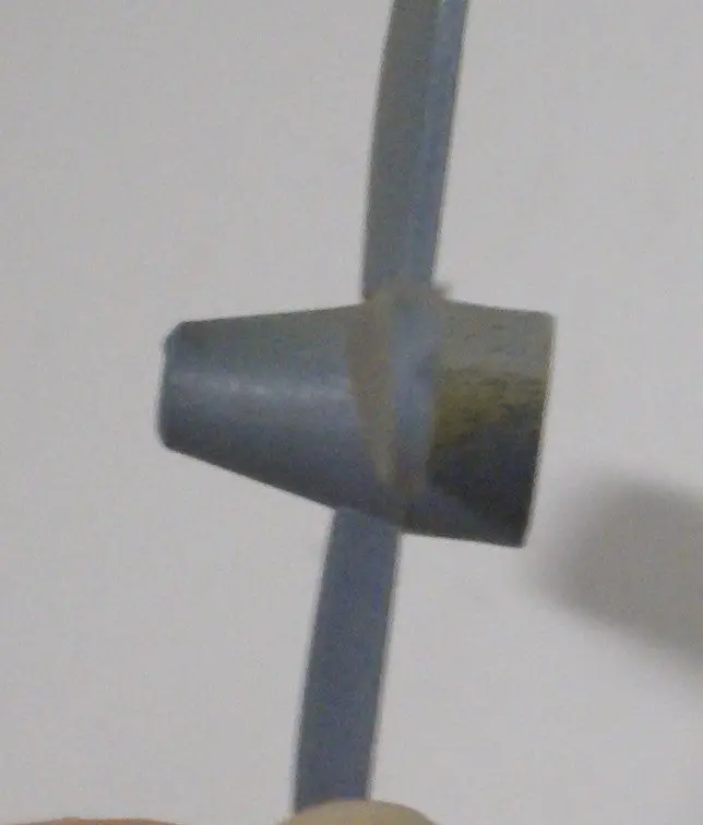 Dc-7 Propeller 2.5" Yonezawa Cragstan  Also Dc-7C  Silver Or Gray 1