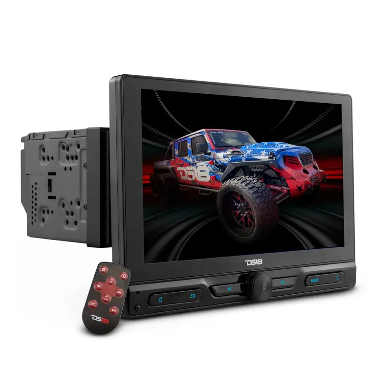 Ddx10.5Ml 10.5" Floating Swivel Modular Touchscreen Mechless Double-Din Headunit With Bluetooth, Mirror Link And Usb 1