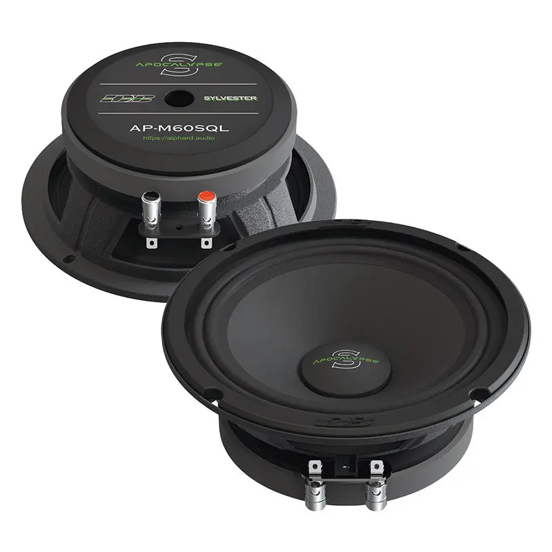 Deaf Bonce Apocalypse Ap-M60sql 6.5" 150W Rms Sylvester Midrange Speakers (Pair) 1