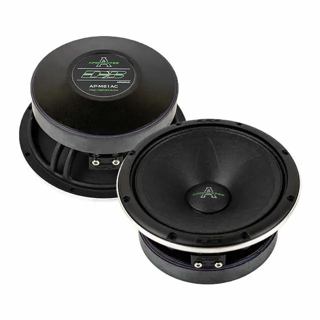 Deaf Bonce Apocalypse Ap-M61ac 6.5" 180W Rms Arnold Midrange Speakers (Pair) 1