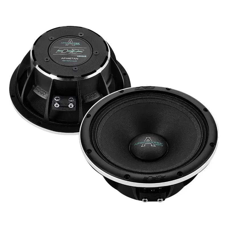 Deaf Bonce Apocalypse Ap-M67an 6.5" 300W Rms Arnold Neo Midrange Speakers (Pair) 1