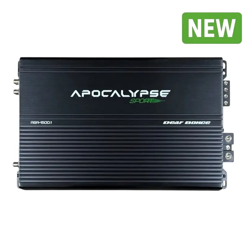Deaf Bonce Apocalypse Asa-1500.1 1500W Rms Monoblock Amplifier 1
