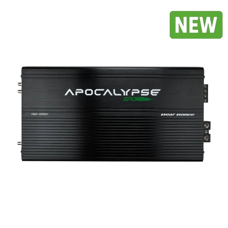 Deaf Bonce Apocalypse Asa-2000.1 2000W Rms Monoblock Amplifier 1