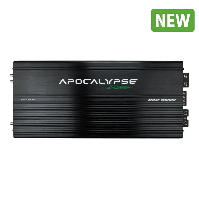 Deaf Bonce Apocalypse Asa-3000.1 3000W Rms Monoblock Amplifier 1