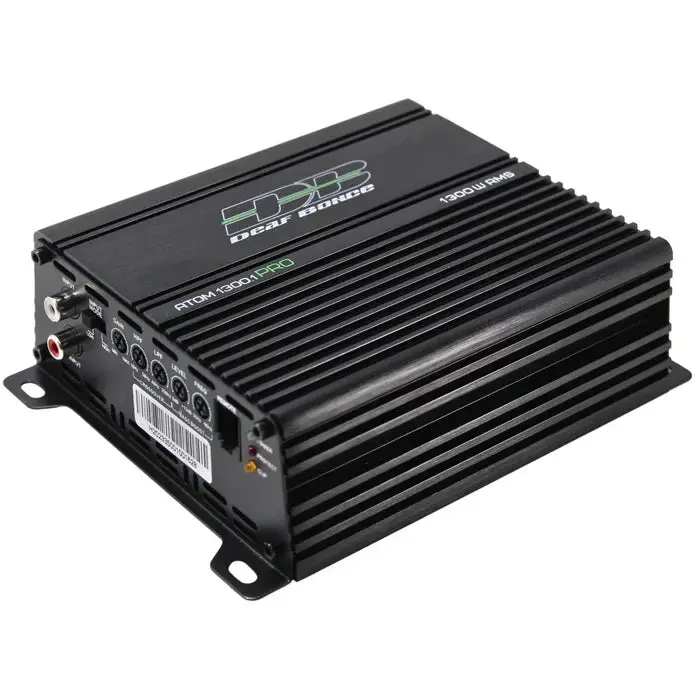 Deaf Bonce Apocalypse Atom 1300 Pro 1300W Rms Class D Monoblock Amplifier 1