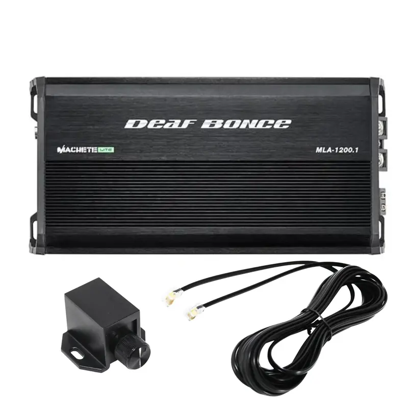Deaf Bonce Mla-1200.1 | 1200W Rms Class D Monoblock Amplifier 1