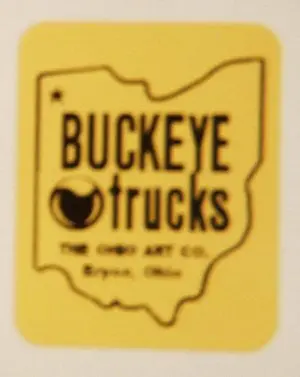 Decal : Buckeye Truck Water Transfer 1