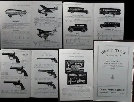 Dent Cast Iron Toy Catalog 1924 (48 Pages) 1