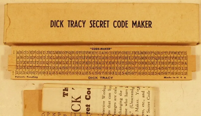 Dick Tracy Secret Code Maker 1
