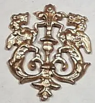 Diecast Standing Lion Emblem 1