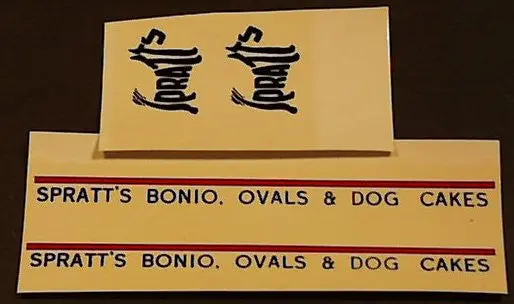 Dinky :Spratt's Decals 1