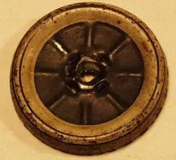 Disc Wheel 1-5/8 In. Od No Rust 1