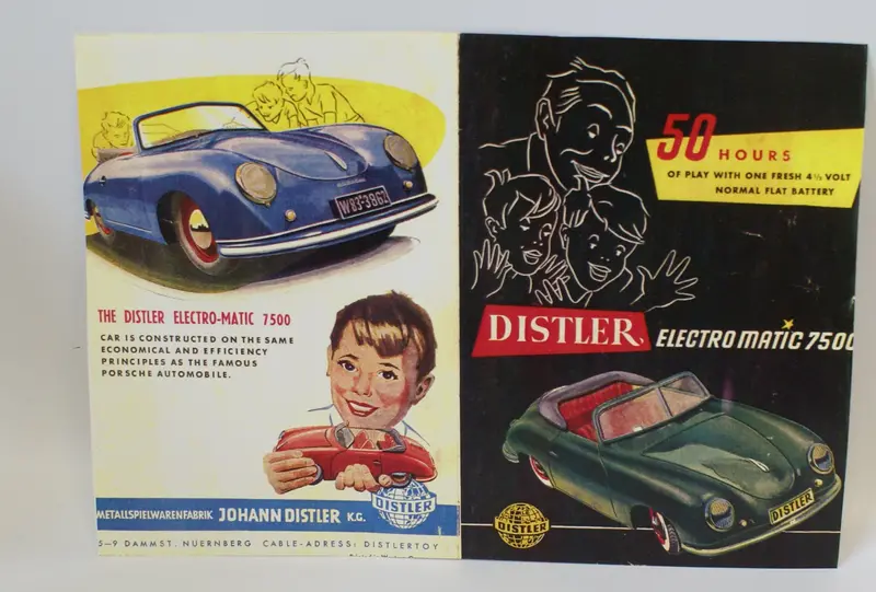 Distler Electromatic 7500 Copy Of Operation Instructions. 1