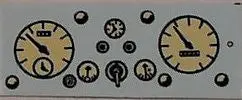 Doepke Jaguar Dashboard Decal 1