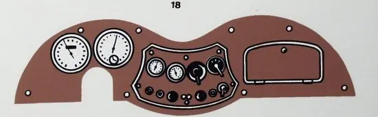 Doepke Mg Dashboard Decal 1