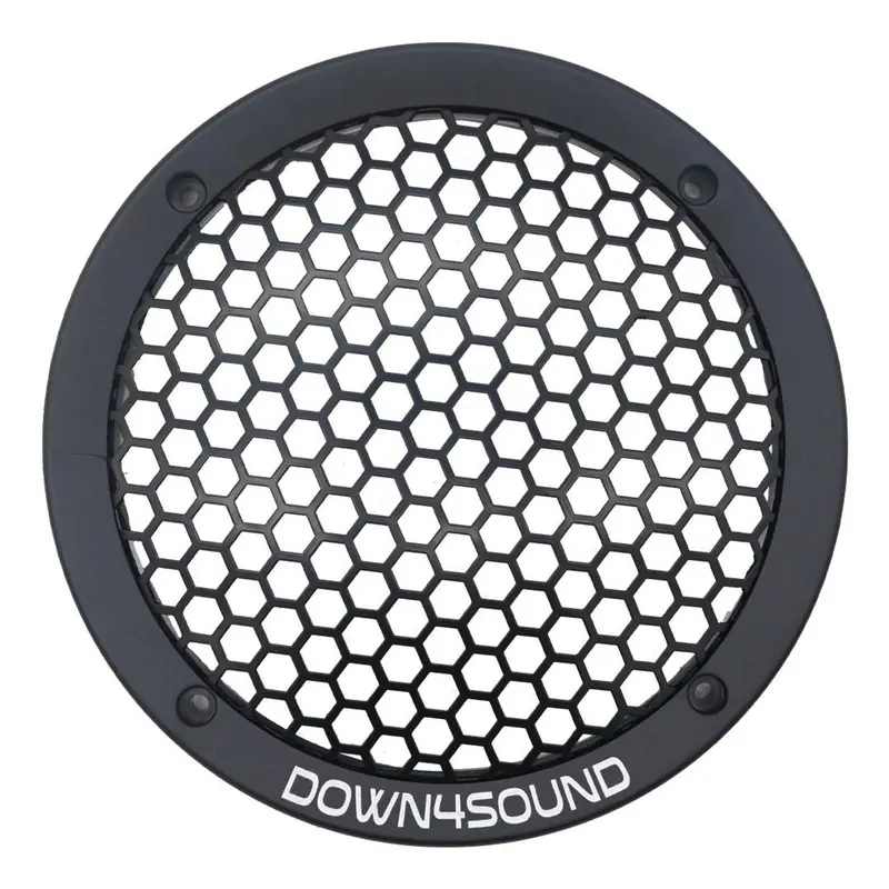 Down4sound Hexi-Grill 61B - 6.5" Speaker Grill - Black (Single) 1